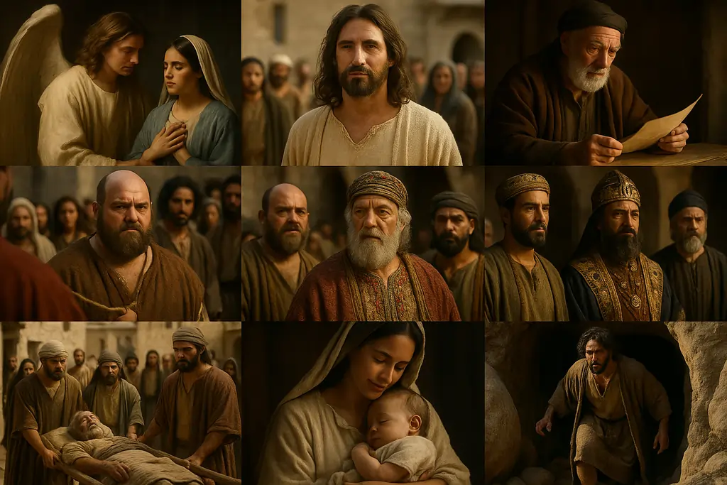 People Mentioned in Gospel of Matthew Explore every person named in Matthew’s Gospel—genealogies, disciples, rulers, and prophets. A complete, searchable reference for Bible study. Disciples and key figures in Matthew's Gospel, Genealogy of Jesus in Matthew explained, People mentioned in the Gospel of Matthew